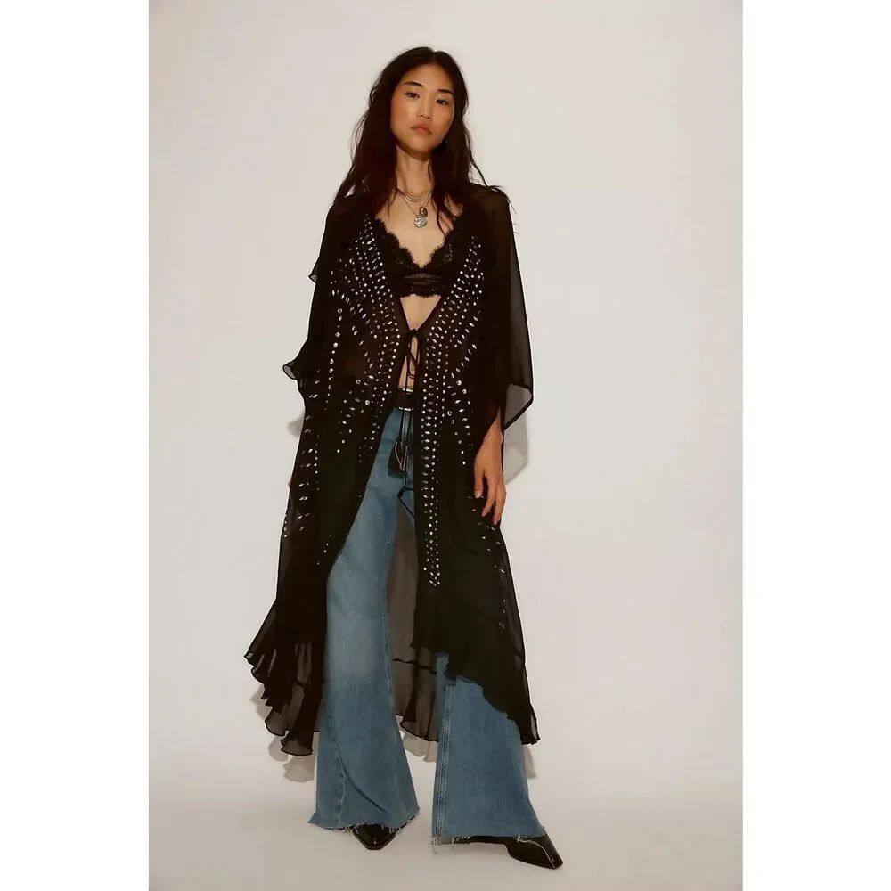 Free People So Billie Studded Duster